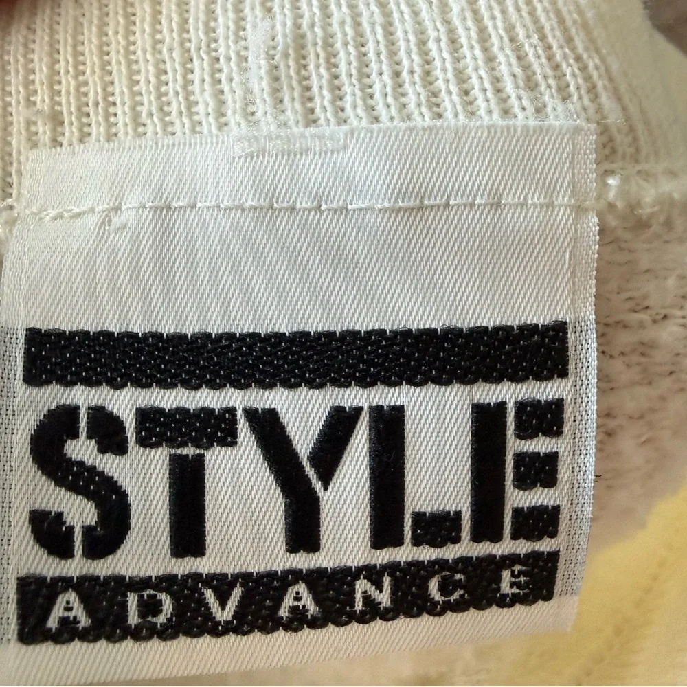 Screen Stars White 'Mr. Golf' Crewneck Sweater